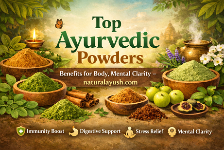 Top Ayurvedic Powders: Benefits for Body, Mental Clarity – naturalayush.com